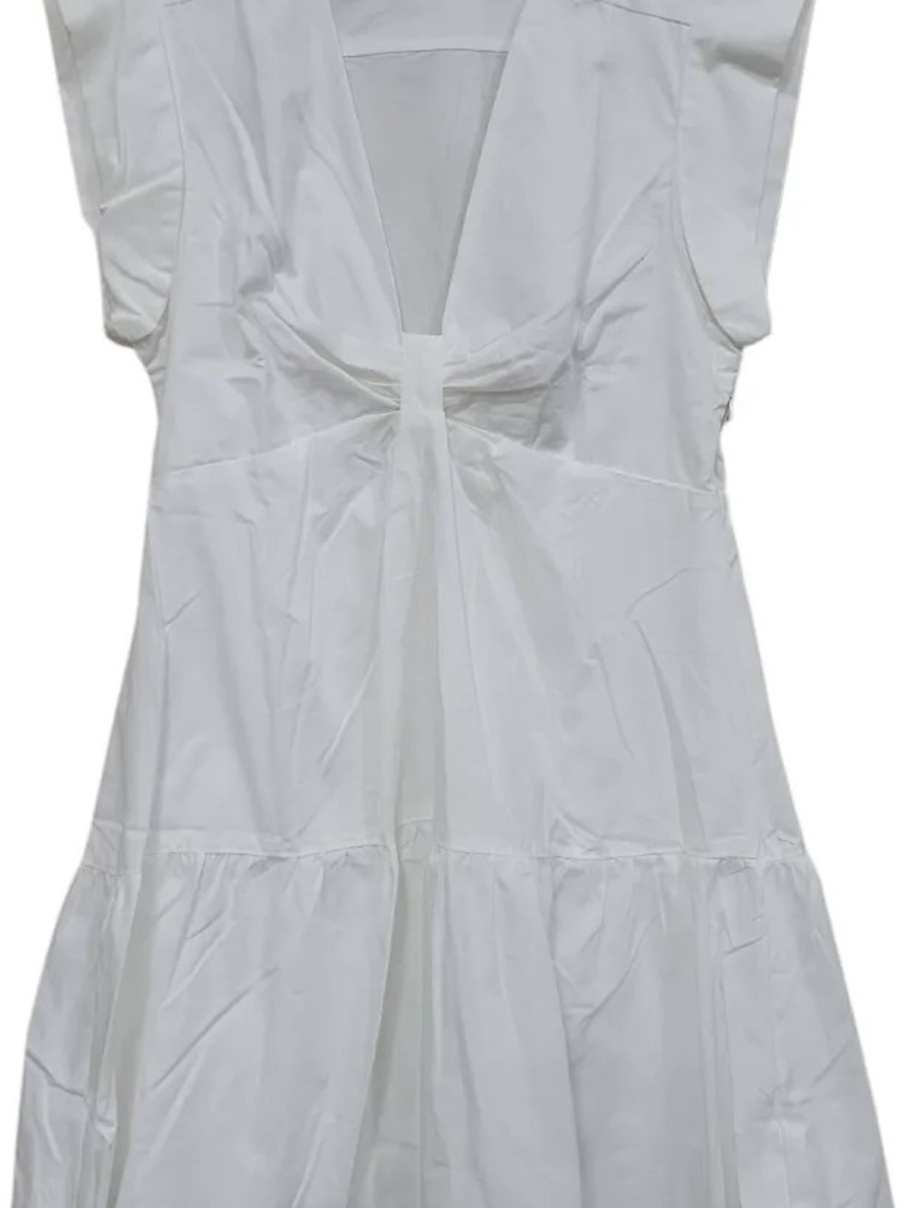 Steve Madden Sleeveless V-Neck Elastic Waist Mini Dress